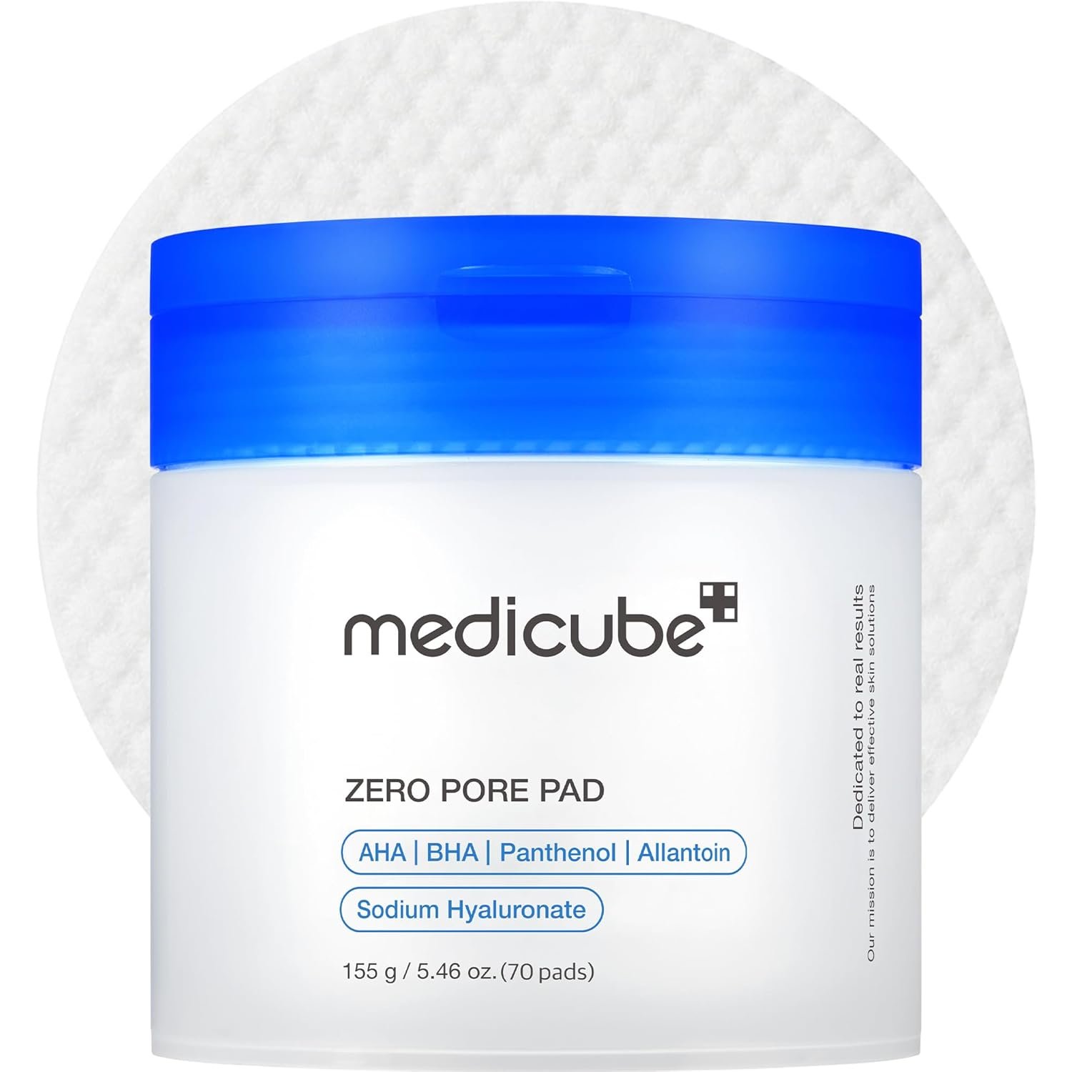 Medicube Zero Pore Pad 2.0 jar for glass skin skincare routine