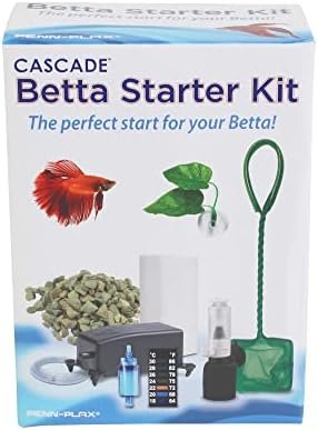 PENN-PLAX Cascade Betta Fish Starter Kit — packaging and what arrives in the box
