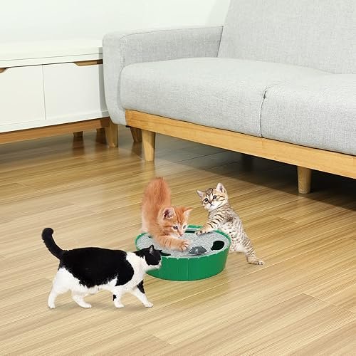 Pawaboo Interactive Cat Toy with Running Mouse — alternate angle