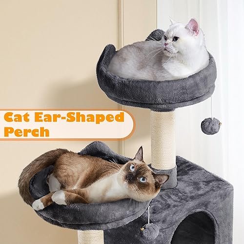 Yaheetech 62.5inches Cat Tree Cat Tower Cat Condo with — packaging and what arrives in the box