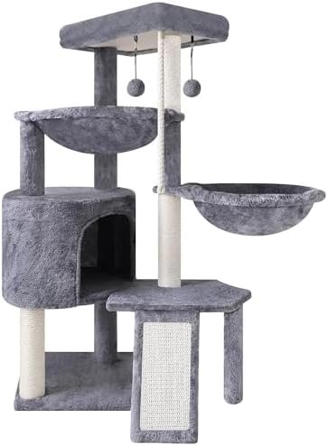 Yaheetech Large Multi-Level Cat Tree — detail view