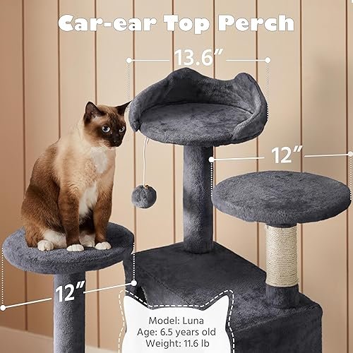 Yaheetech 54in Cat Tree — alternate color or size variant on Amazon