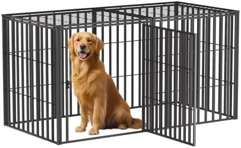 XPIY Large Dog Crate — main product photo from Amazon listing (ASIN B0DX22B5F5)