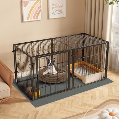 XPIY Large Dog Crate — bottom and base construction detail