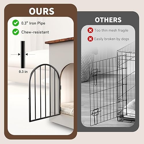 XL Dog Kennel Furniture,39.4 Inch Farmhouse Crate — alternate color or size variant on Amazon