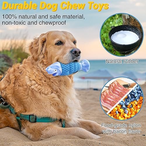WinTour Tough Dog Toys for Aggressive Chewers — lifestyle photo