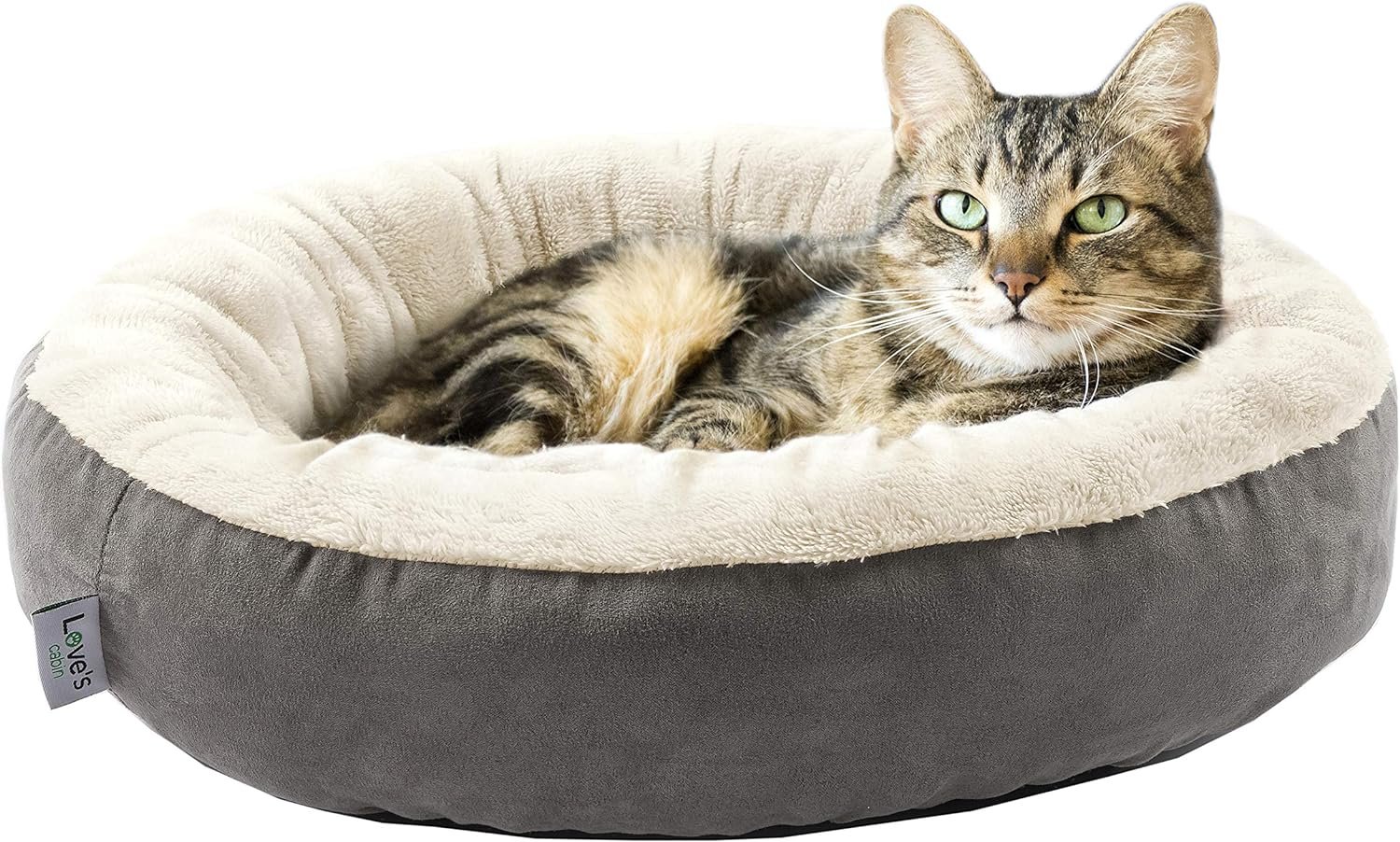 Love's Cabin donut bed review 2026 – calming dog bed for small dogs