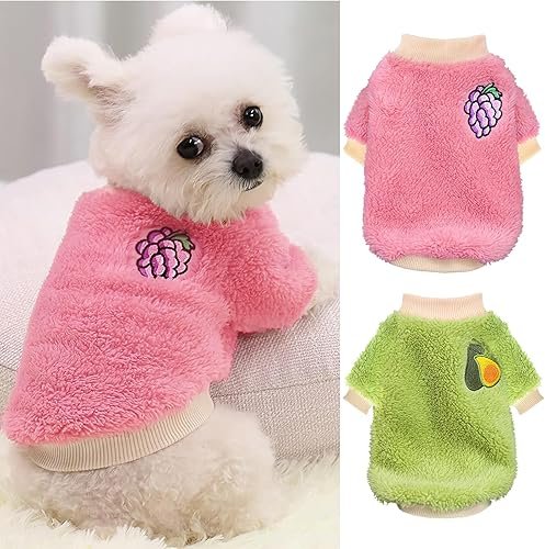 XXS Dog Sweaters for Small Dogs Girl — main product photo from Amazon listing (ASIN B0DDCP8YLG)