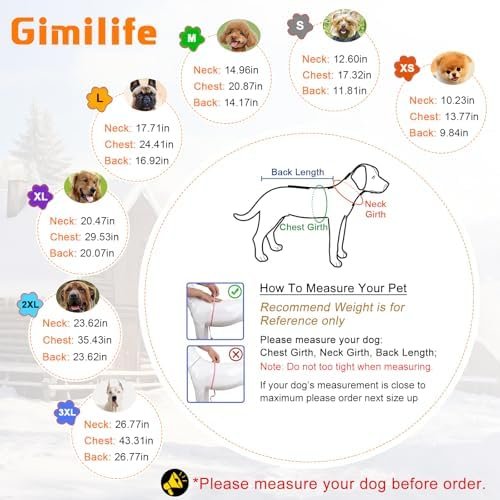 Warm Dog Winter Coat — alternate color or size variant on Amazon