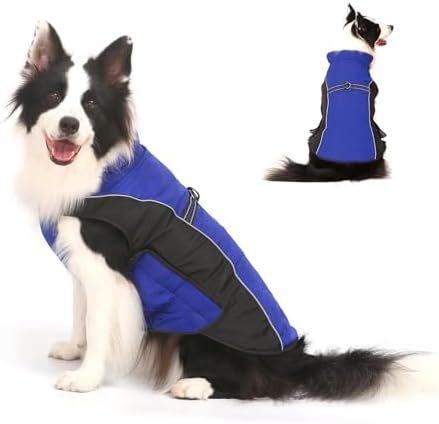 Warm Dog Winter Coat — texture and fabric close-up