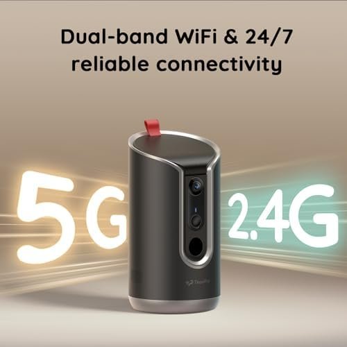 Pet Camera Treat Dispenser [1-Year Trial: Cloud + AI — bottom and base construction detail