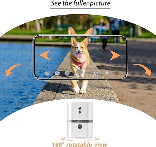 Petalk AI II Dog Camera Automatic Treat Dispenser — close-up of materials and construction quality