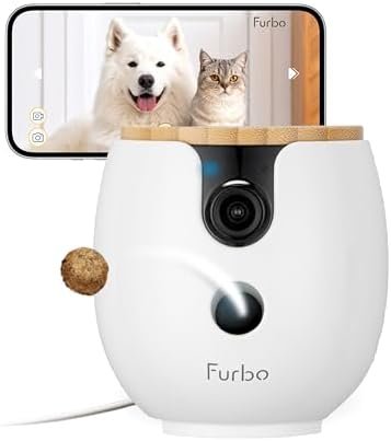 2K Pet Camera Treat Dispenser — detail view
