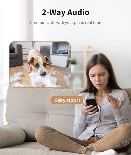 2K Pet Camera Treat Dispenser — alternate color or size variant on Amazon