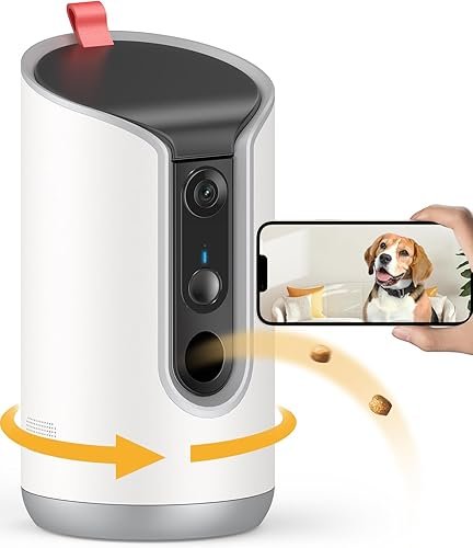 2K Pet Camera Treat Dispenser — bottom and base construction detail