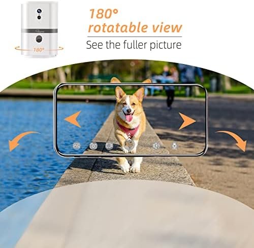 Petalk AI II Dog Camera Automatic Treat Dispenser — texture and fabric close-up