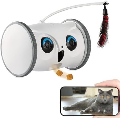 Pet Camera Treat Dispenser — detail view