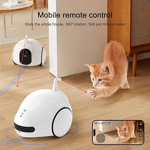 Pet Camera Treat Dispenser — alternate color or size variant on Amazon