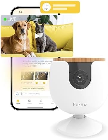 Pet Camera with Phone App — lifestyle photo