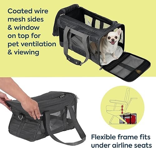 Sherpa Original Deluxe Travel Pet Carrier, Airline — detail view