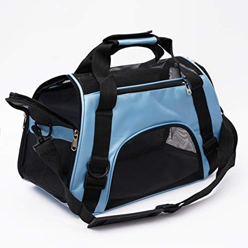Pet Carrier Soft-Sided Carriers for Cat Carriers Dog — top-down angle highlighting key features