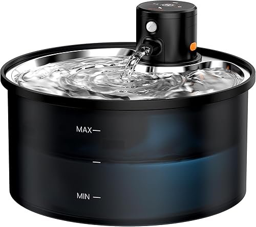 Wireless Cat Water Fountain Cordless: Battery Operated — close-up of materials and construction quality