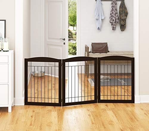 PAWLAND 72” Extra Wide Dog Gate for The House — packaging and what arrives in the box