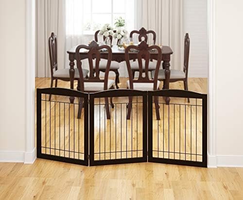 PAWLAND 72” Extra Wide Dog Gate for The House — alternate color or size variant on Amazon