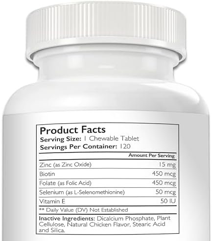 Zinc for Dogs to Support Healthy Skin & Coat — texture and fabric close-up