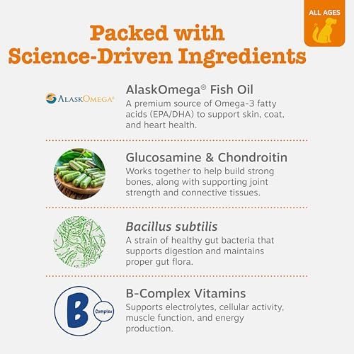 Zesty Paws Dog Multivitamin — top-down angle highlighting key features