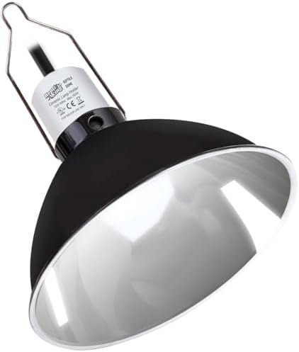 Zilla Pet Reptile Premium Heat Lamp Reflector Dome — detail view