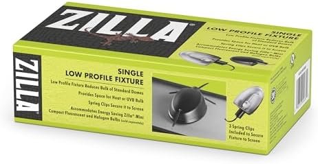 Zilla Reptile Terrarium Enclosure Mini Heat & UVB — alternate angle
